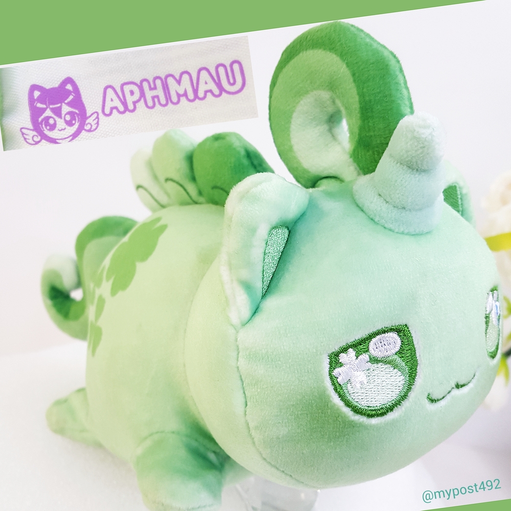 Aphmau MeeMeows 🍀Limited Edition Unicorns Green 6" Plush Cat